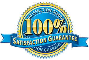 100% Satisfaction Guarantee seal